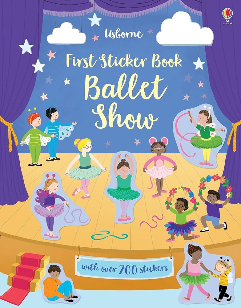 Usborne sticker book Ballet Show シールブック Usborne sticker book Ballet Show シールブック 81dtlK+z-NL